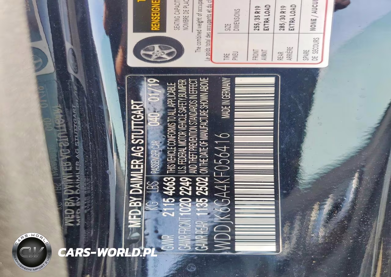 2019 Mercedes-Benz Sl 450 VIN:WDDJK6GA4KF056416 - 13