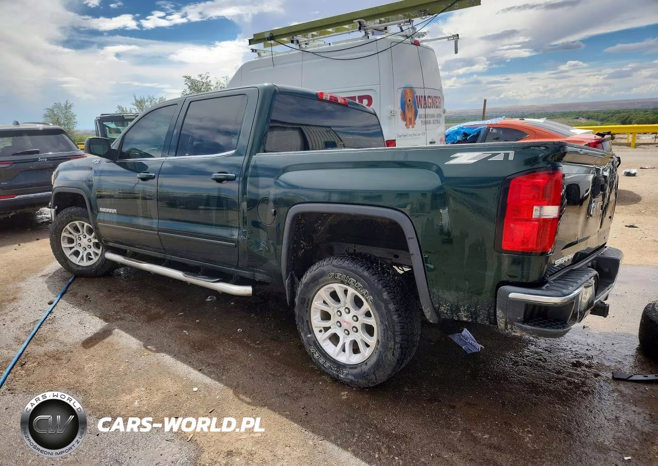 2014 GMC Sierra K1500 Sle VIN:3GTU2UEC7EG461012 - 2