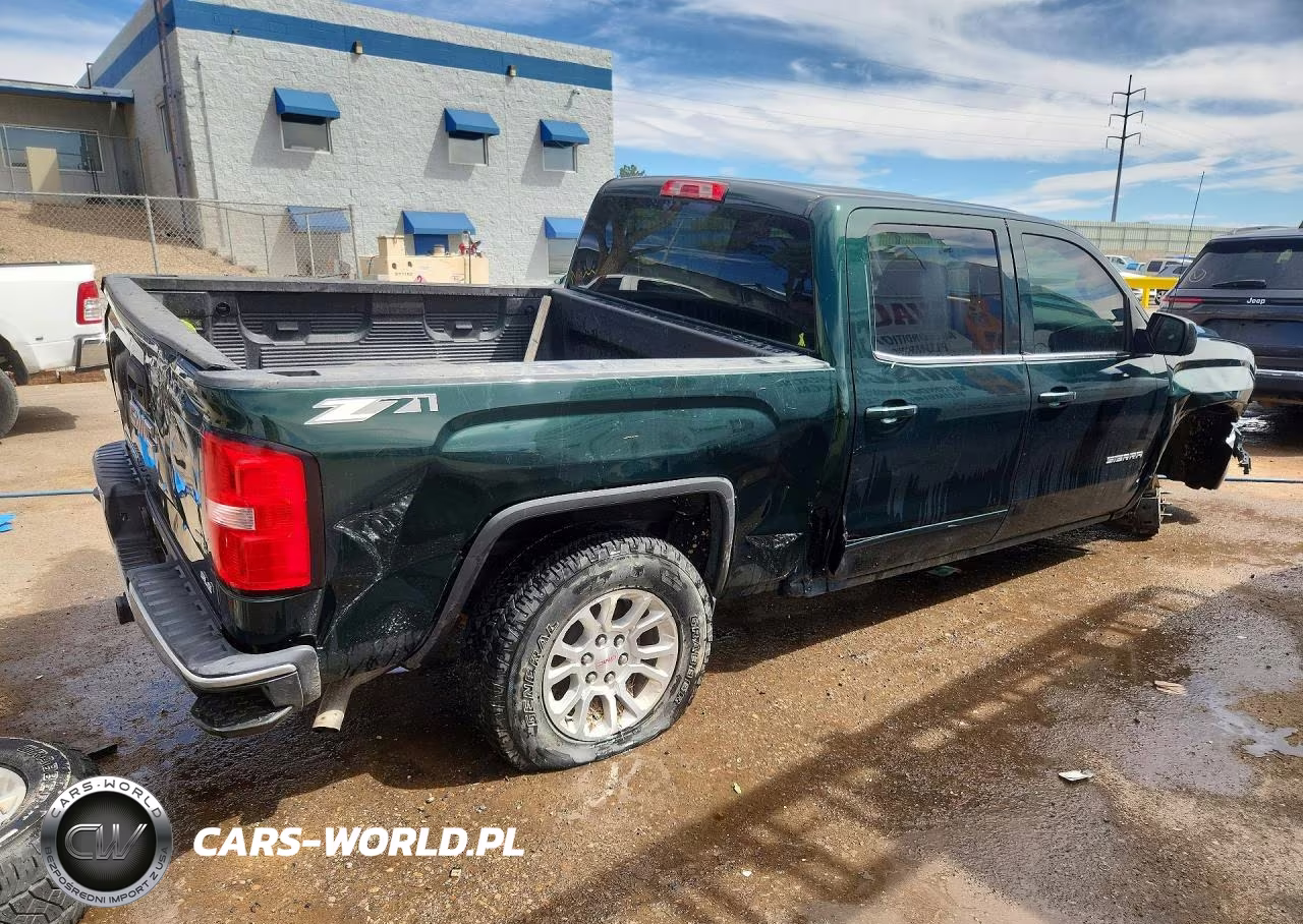 2014 GMC Sierra K1500 Sle VIN:3GTU2UEC7EG461012 - 3