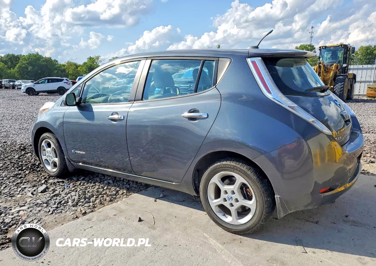 2013 Nissan Leaf S VIN:1N4AZ0CP2DC421621 - 2