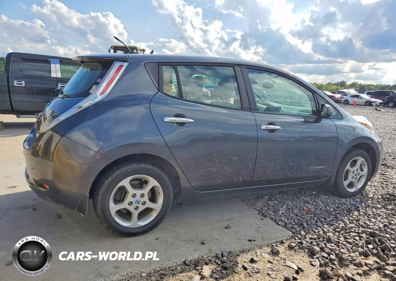 2013 Nissan Leaf S VIN:1N4AZ0CP2DC421621 - 3