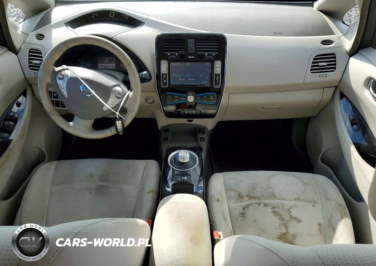2013 Nissan Leaf S VIN:1N4AZ0CP2DC421621 - 8