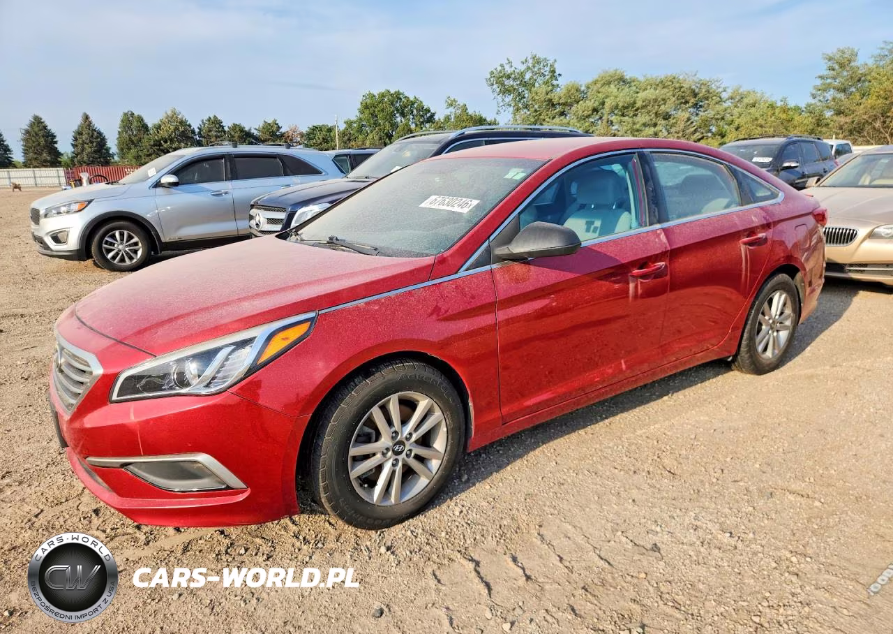 2017 Hyundai Sonata Se VIN:5NPE24AF6HH458781 - 1