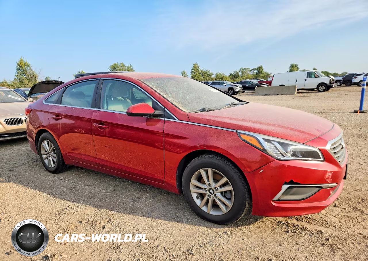 2017 Hyundai Sonata Se VIN:5NPE24AF6HH458781 - 4