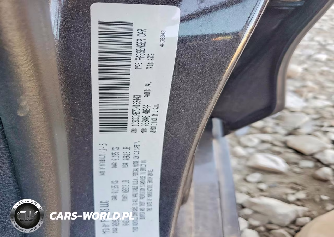 2016 Chrysler 200 Limited VIN:1C3CCCAB7GN133443 - 12