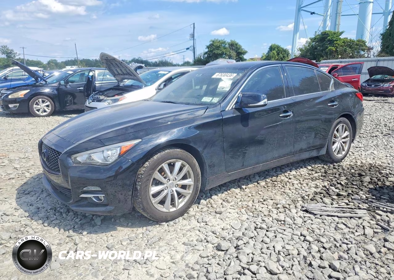 2015 Infiniti Q50 Base VIN:JN1BV7AR0FM412942 - 1