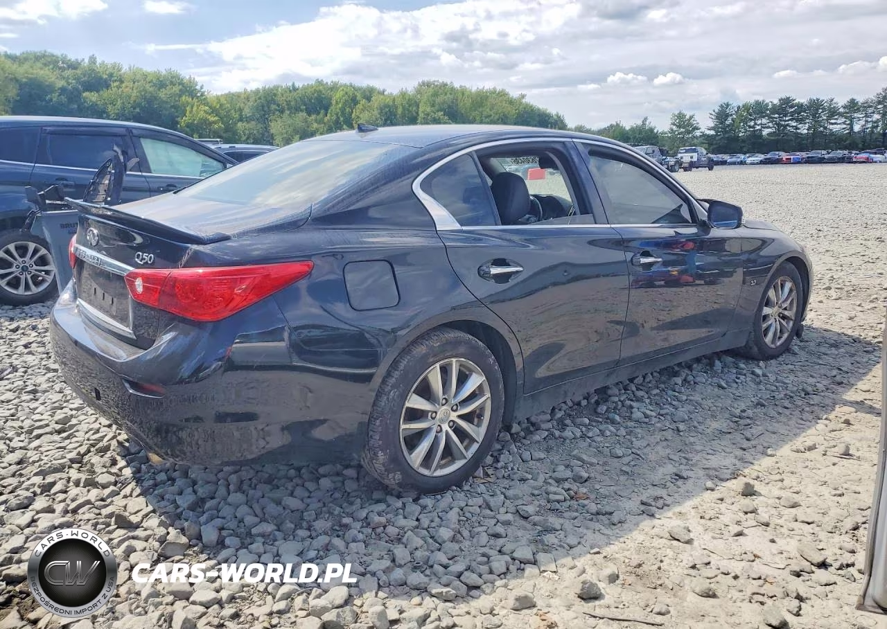 2015 Infiniti Q50 Base VIN:JN1BV7AR0FM412942 - 3