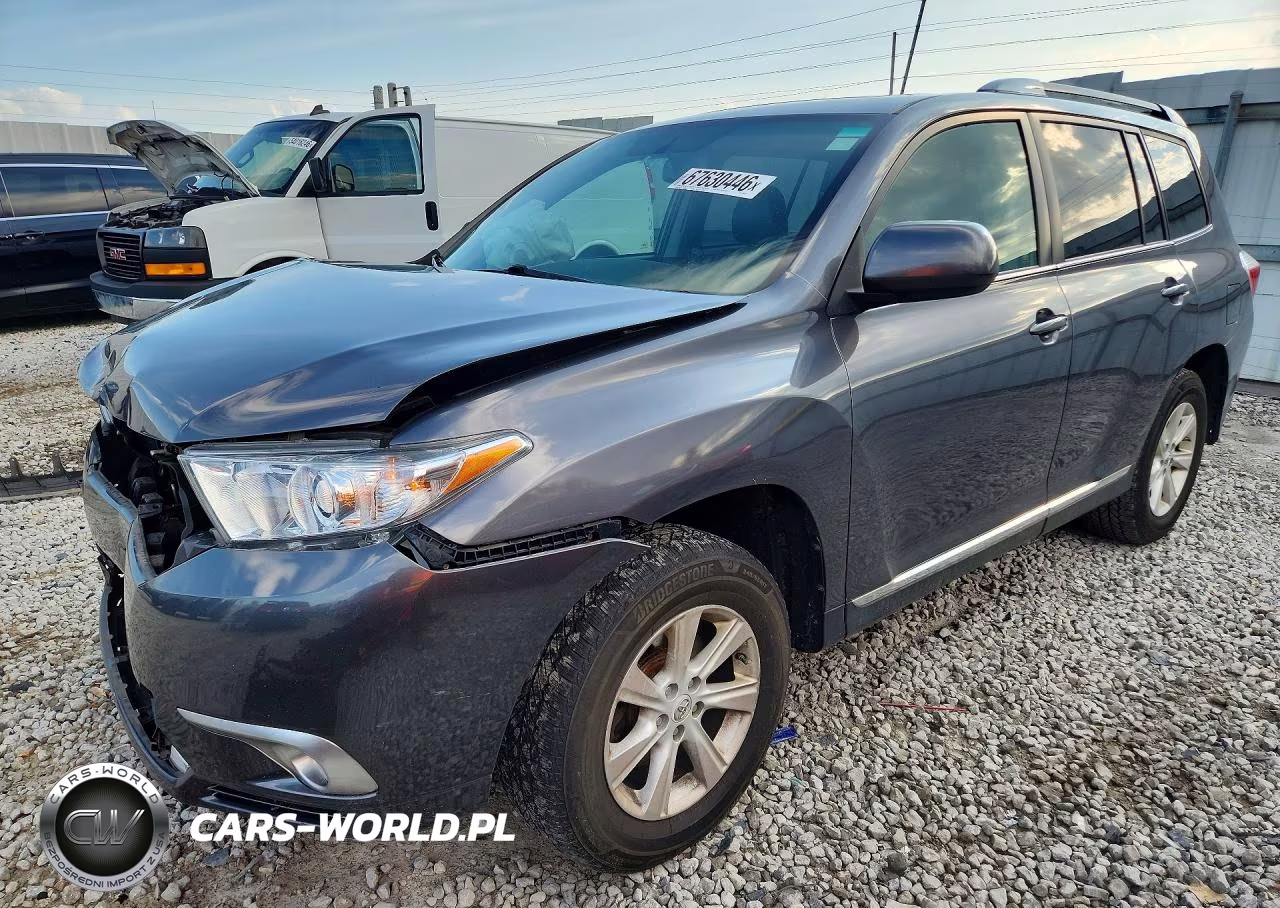 2011 Toyota Highlander Se VIN:5TDBK3EH2BS090626 - 1