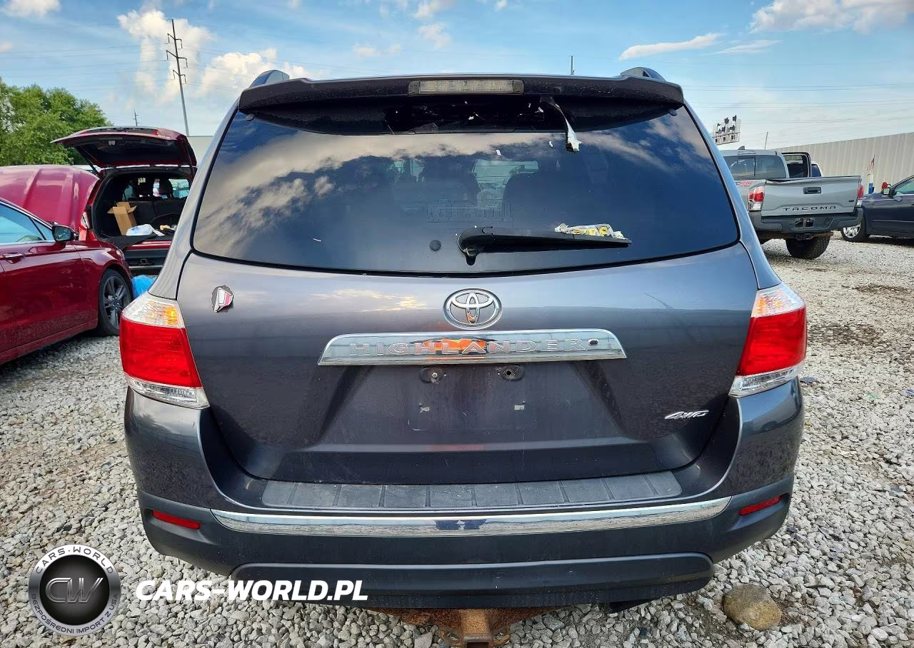 2011 Toyota Highlander Se VIN:5TDBK3EH2BS090626 - 6