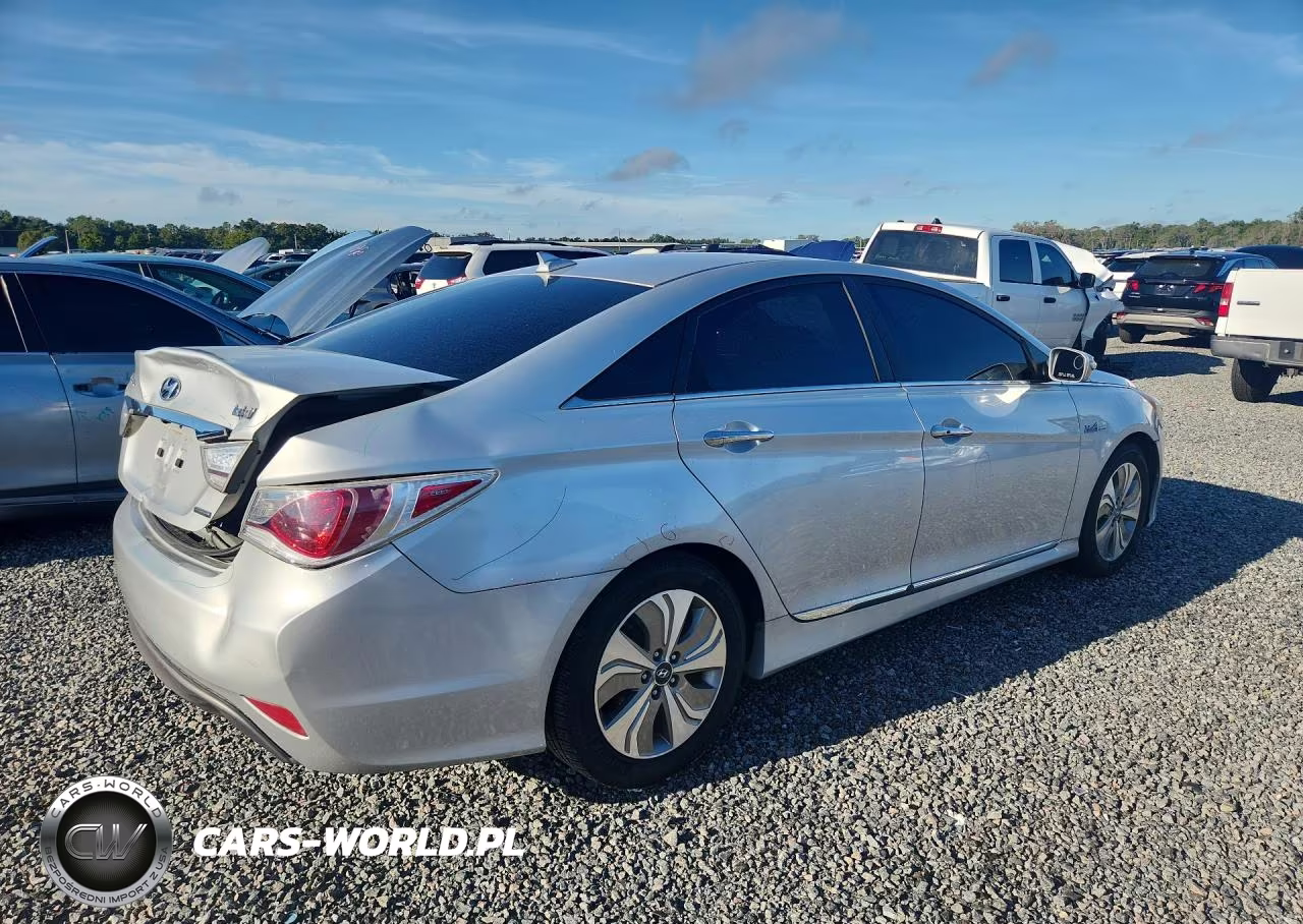 2013 Hyundai Sonata Hybrid VIN:KMHEC4A47DA089258 - 3