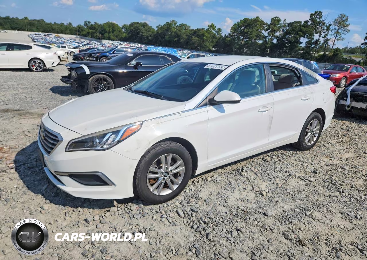 2017 Hyundai Sonata Se VIN:5NPE24AF9HH539743 - 1