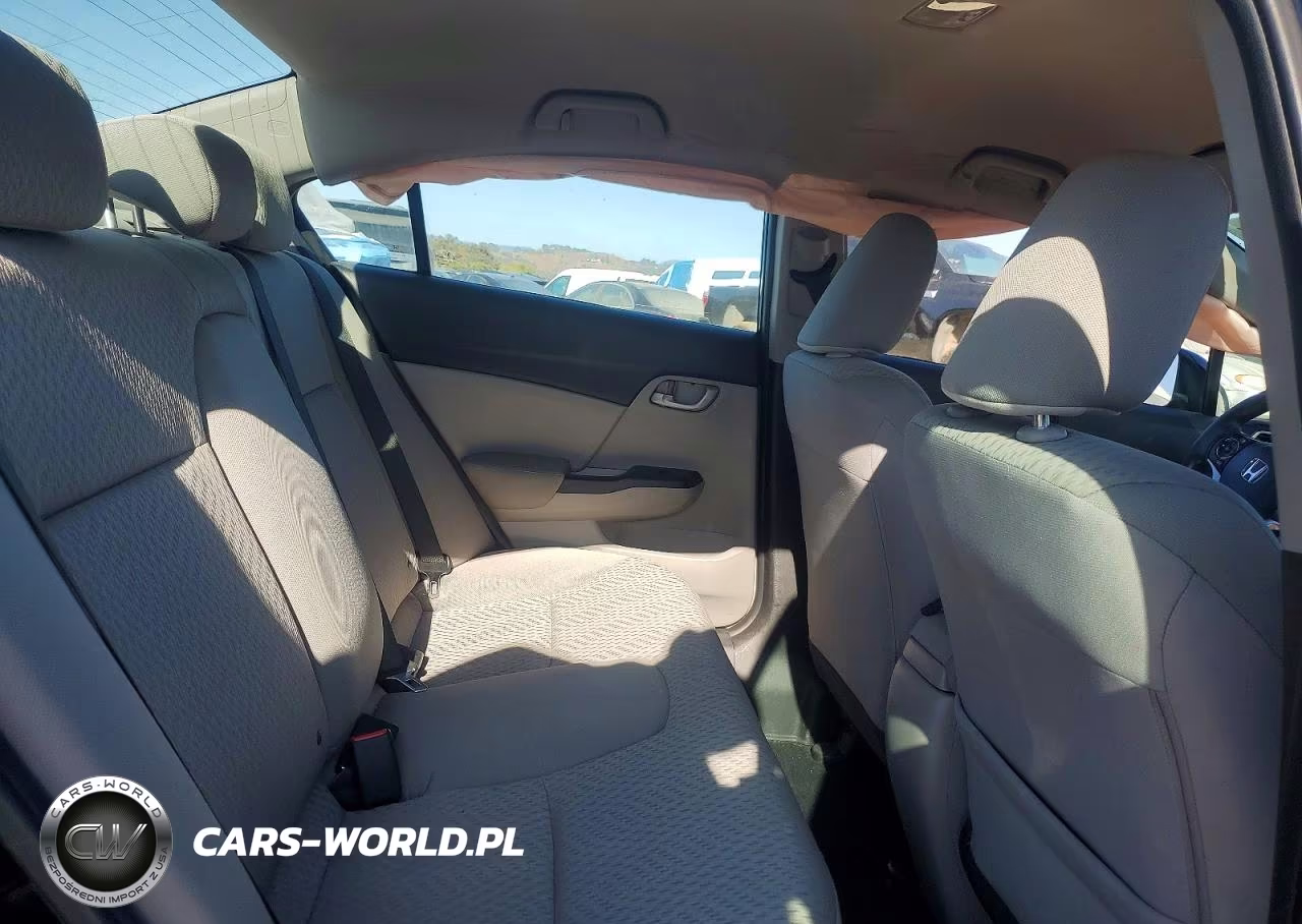 2014 Honda Civic Lx VIN:19XFB2F57EE252426 - 10