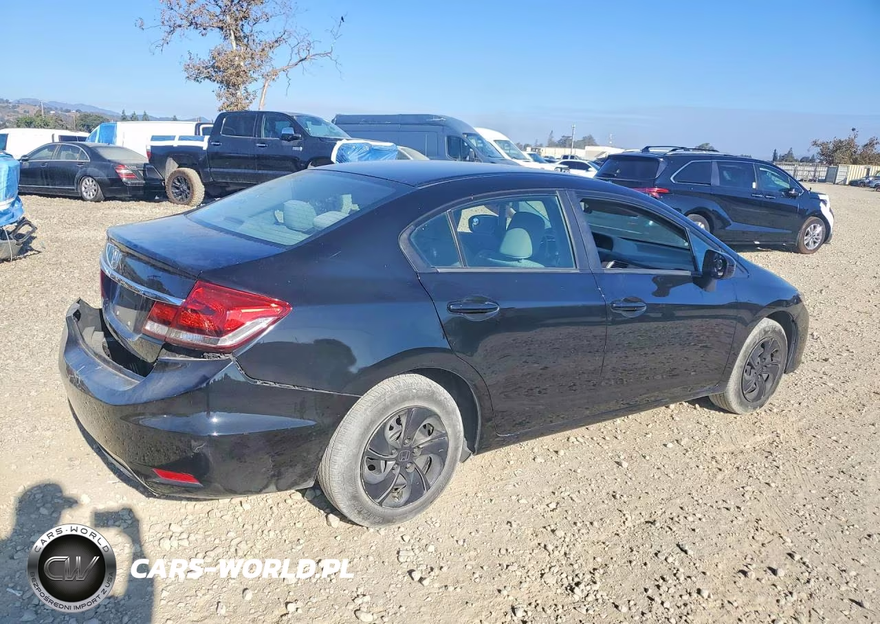 2014 Honda Civic Lx VIN:19XFB2F57EE252426 - 3