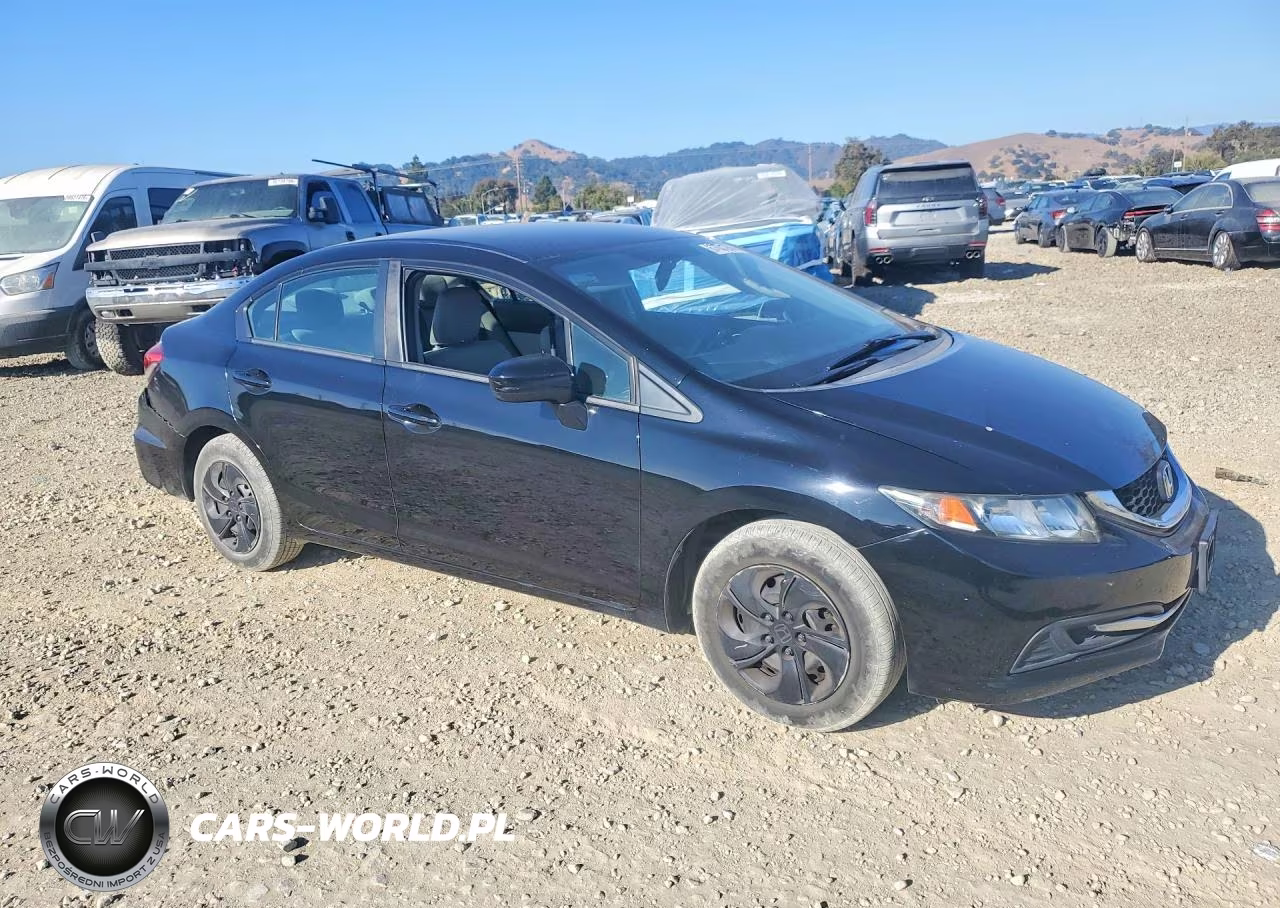 2014 Honda Civic Lx VIN:19XFB2F57EE252426 - 4