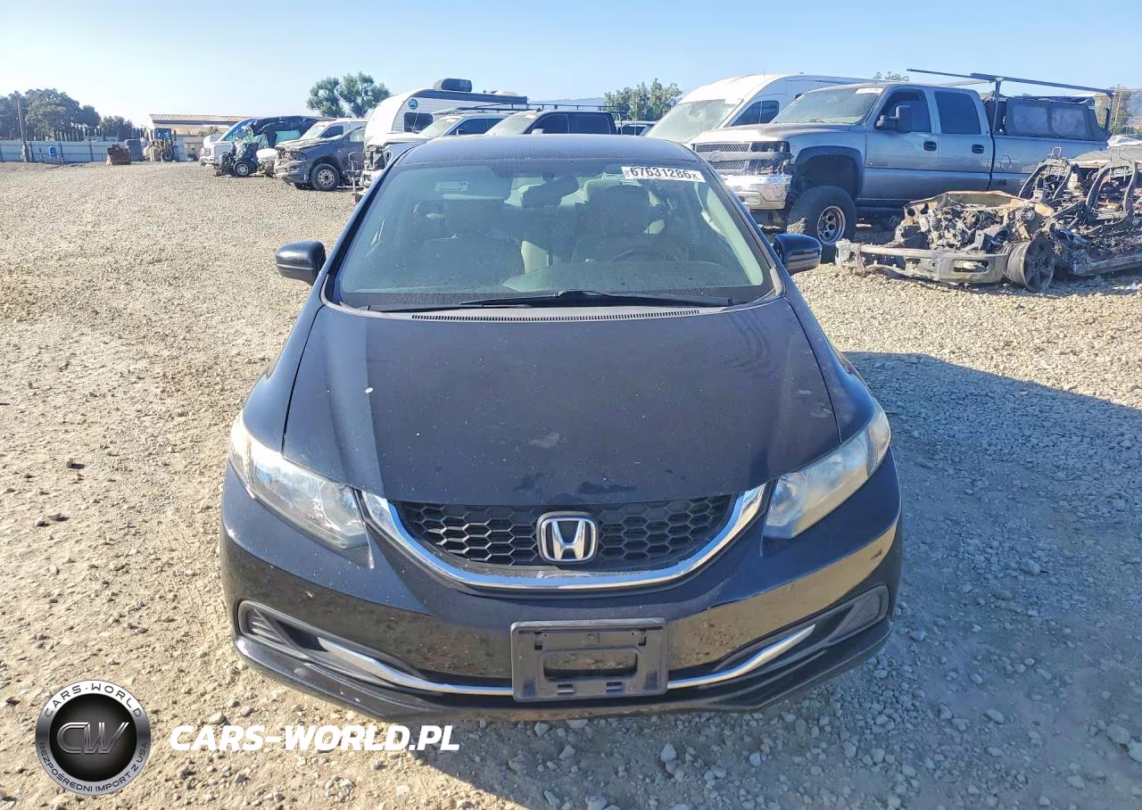 2014 Honda Civic Lx VIN:19XFB2F57EE252426 - 5