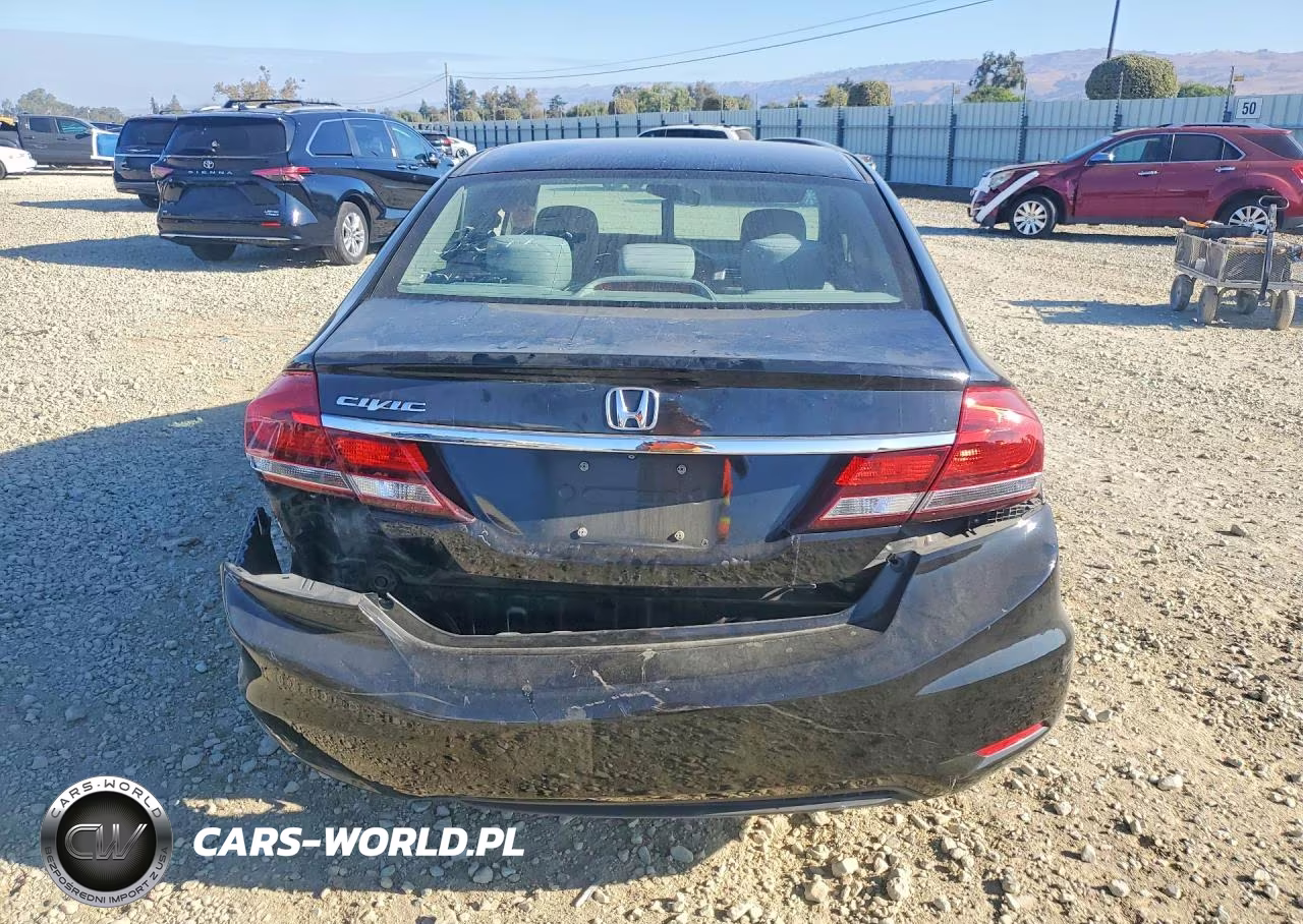 2014 Honda Civic Lx VIN:19XFB2F57EE252426 - 6