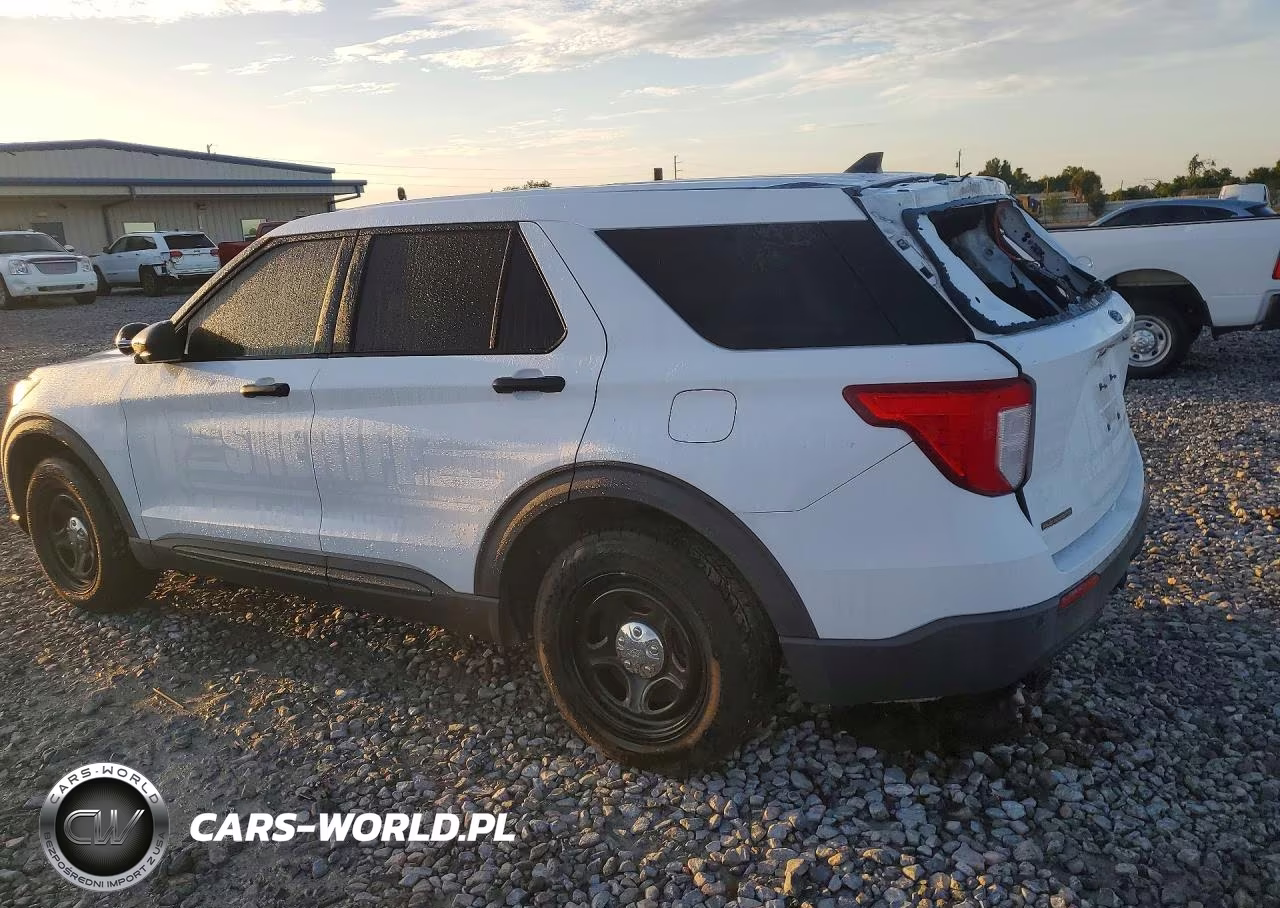 2021 Ford Explorer Police Interceptor VIN:1FM5K8AW8MNA06845 - 2