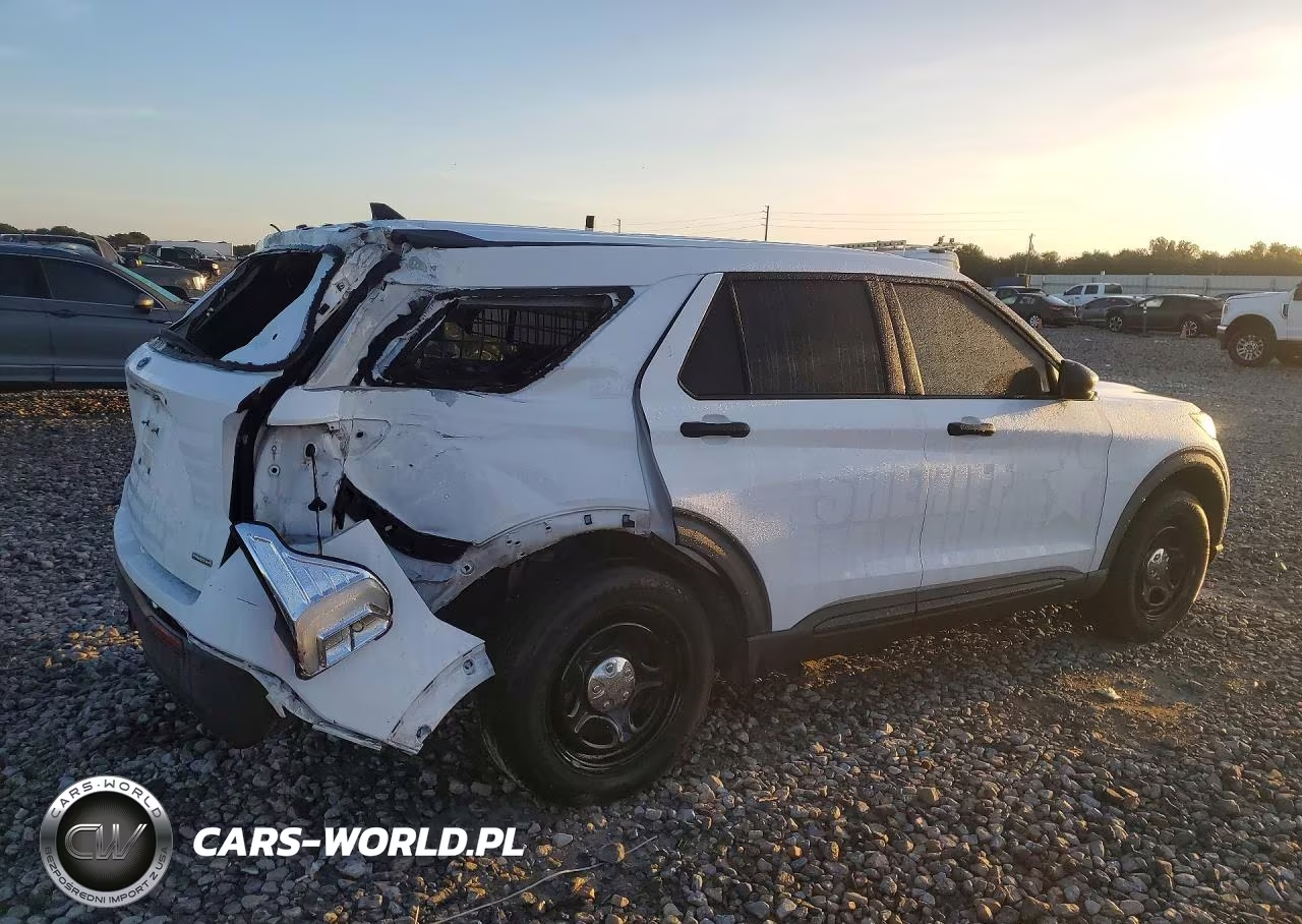 2021 Ford Explorer Police Interceptor VIN:1FM5K8AW8MNA06845 - 3