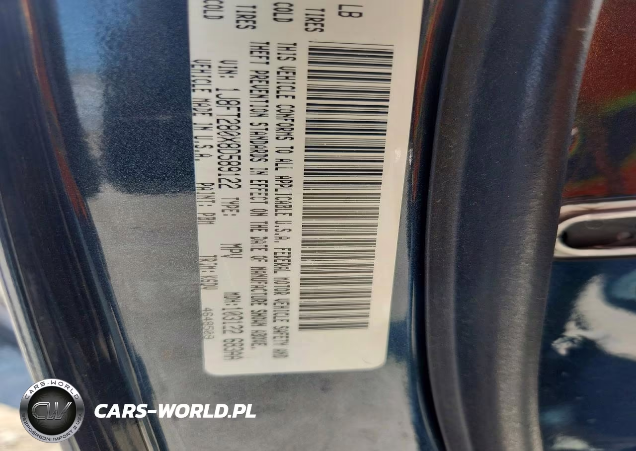2008 Jeep Patriot Sport VIN:1J8FT280X8D589122 - 13