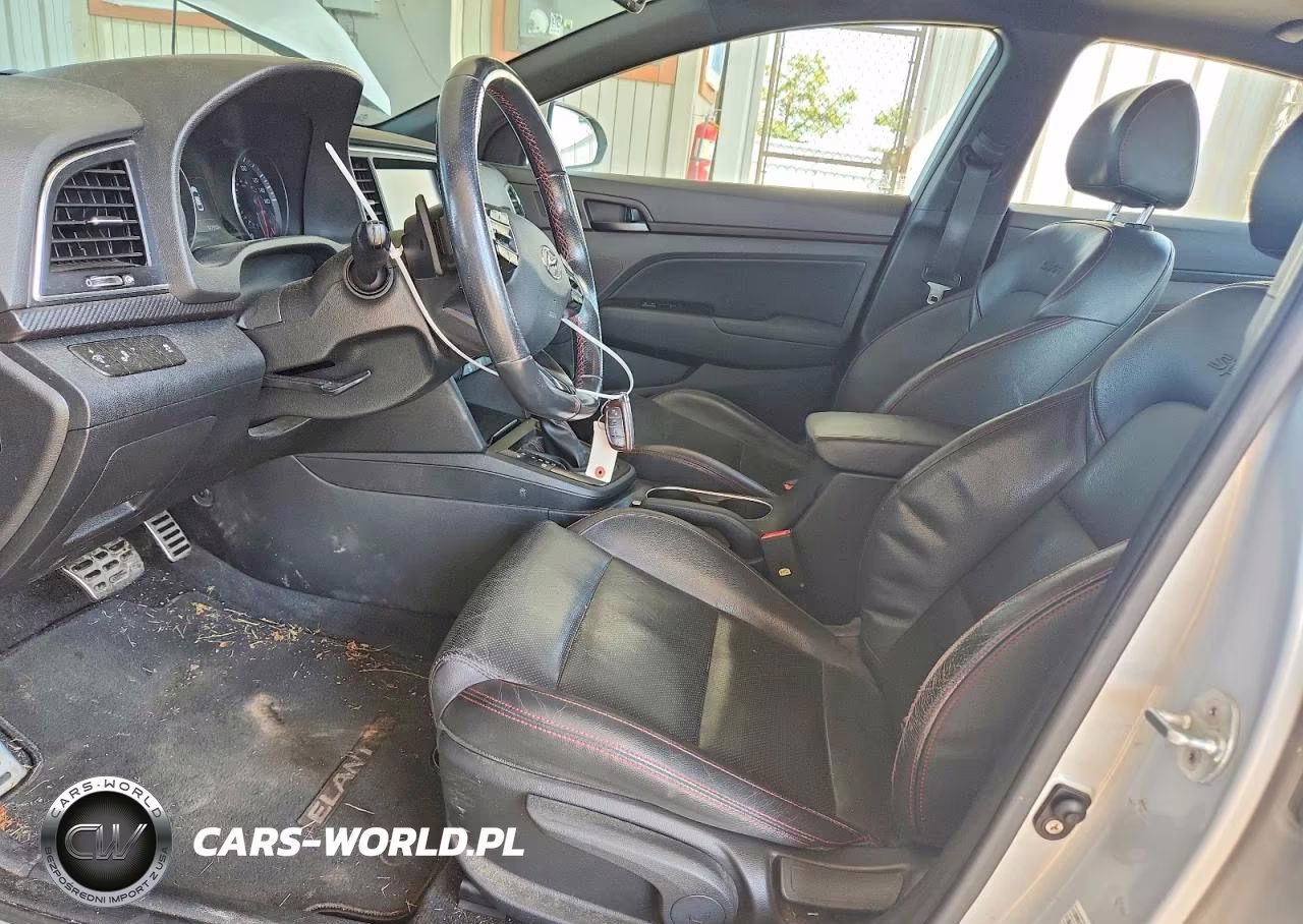 2018 Hyundai Elantra Sport VIN:KMHD04LB0JU552920 - 7