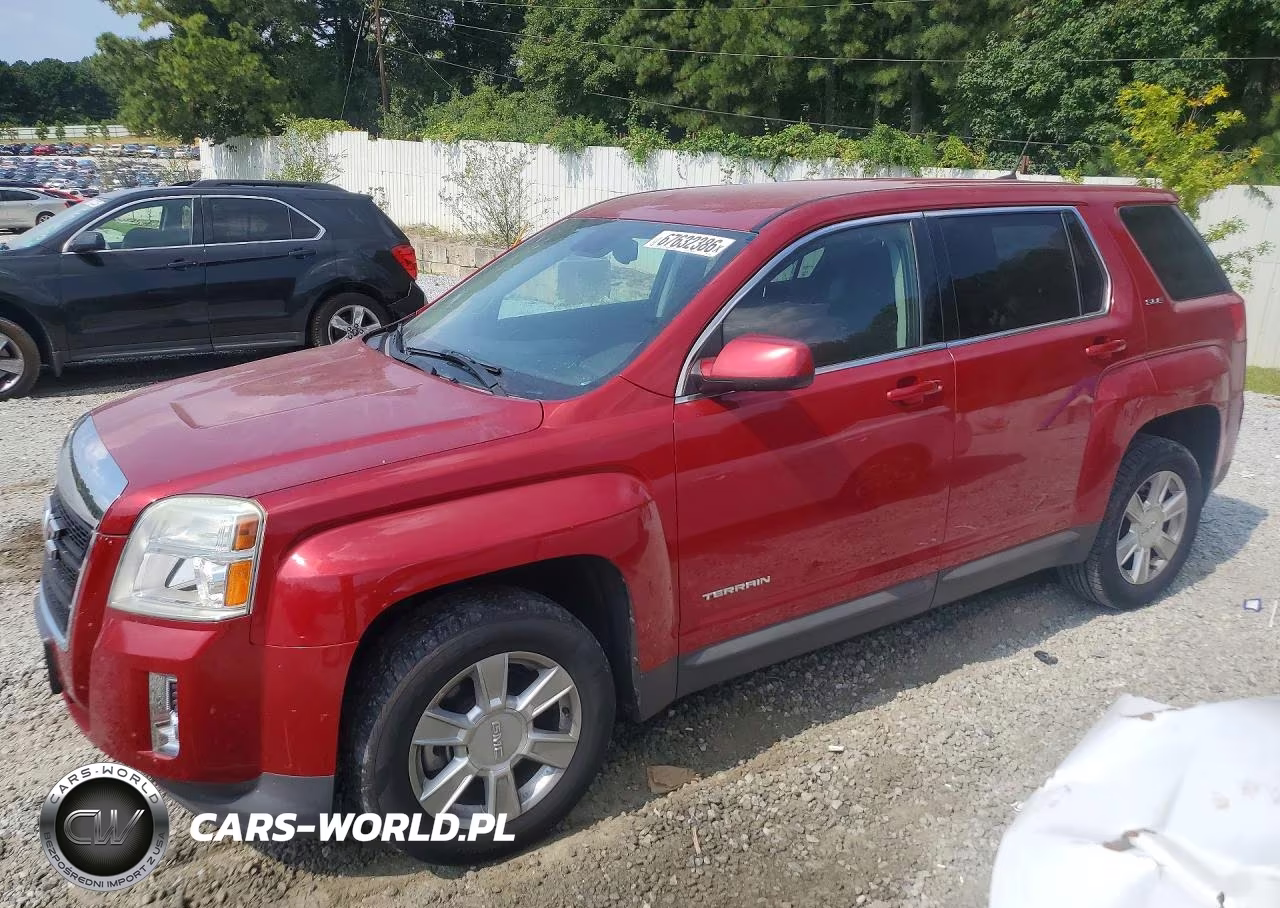 2013 GMC Terrain Sle VIN:2GKALMEKXD6229946 - 1