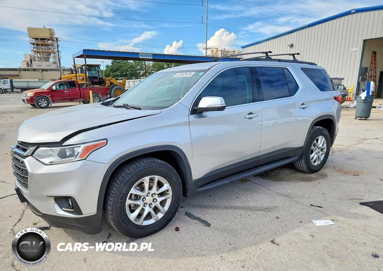 2019 Chevrolet Traverse Lt VIN:1GNERGKW4KJ318469 - 1