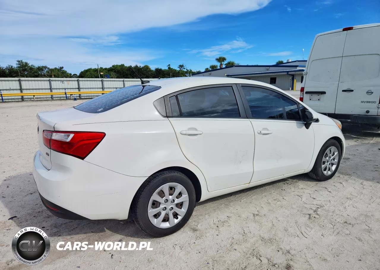 2014 Kia Rio Lx VIN:KNADM4A32E6360670 - 3