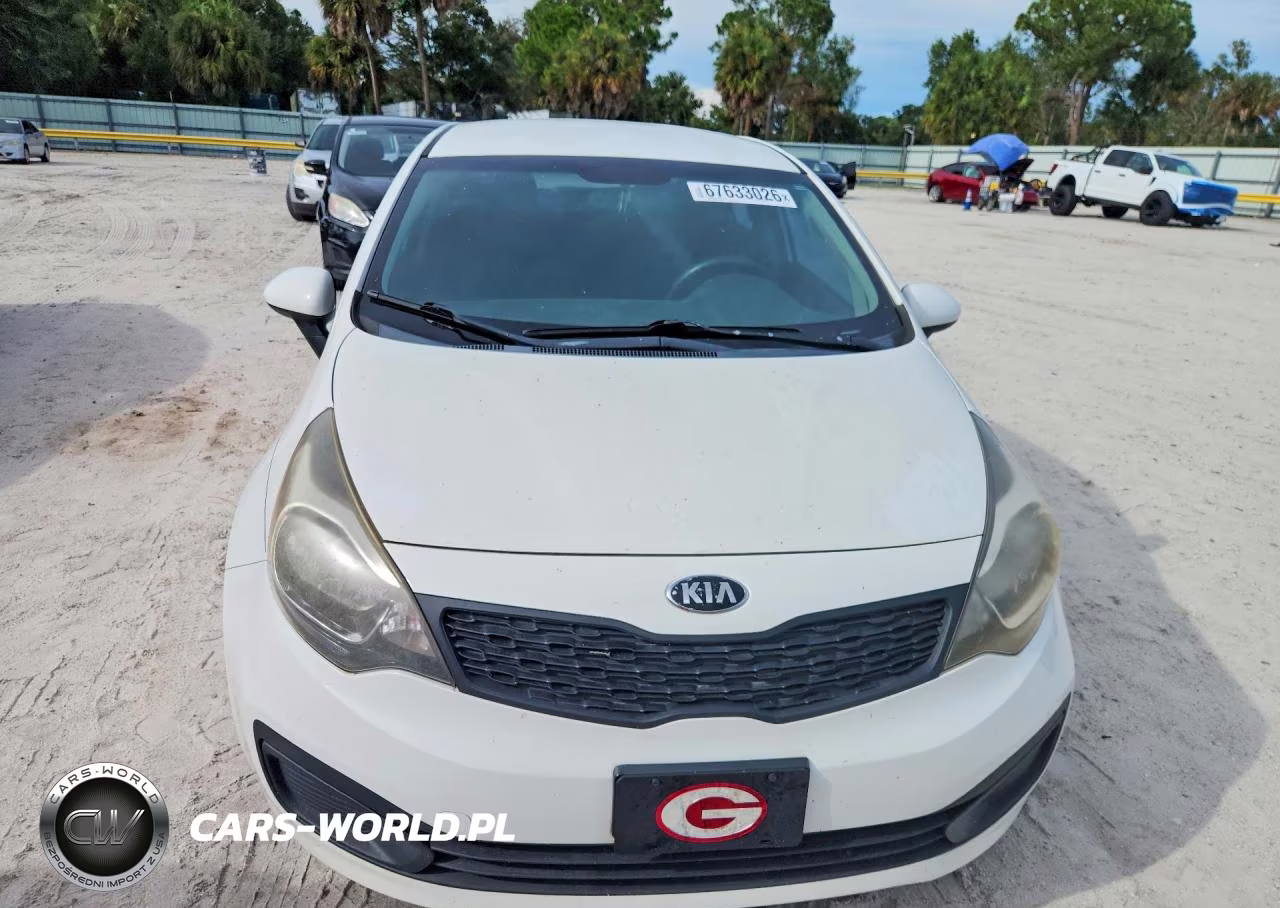 2014 Kia Rio Lx VIN:KNADM4A32E6360670 - 5