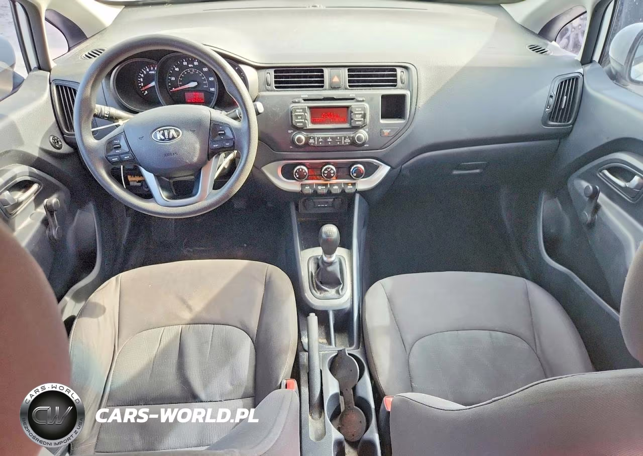 2014 Kia Rio Lx VIN:KNADM4A32E6360670 - 8