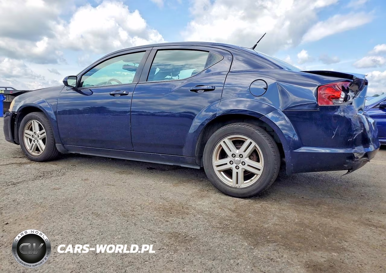 2013 Dodge Avenger Sxt VIN:1C3CDZCB1DN768084 - 2