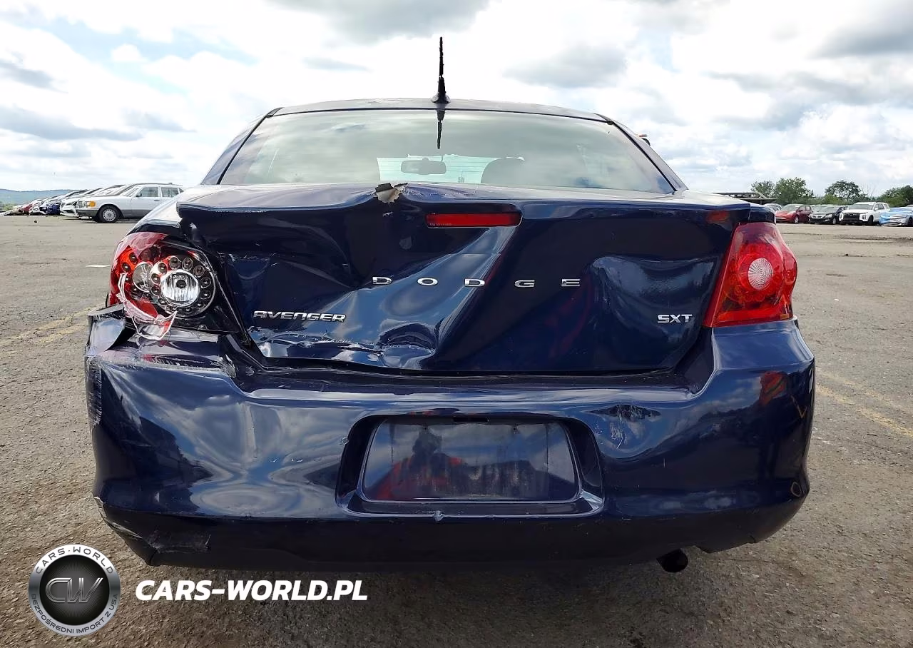 2013 Dodge Avenger Sxt VIN:1C3CDZCB1DN768084 - 6