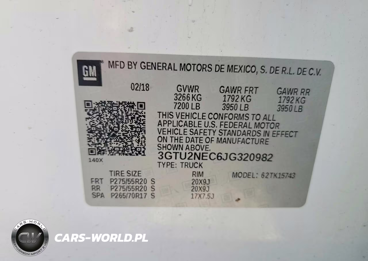 2018 GMC Sierra K1500 Slt VIN:3GTU2NEC6JG320982 - 13