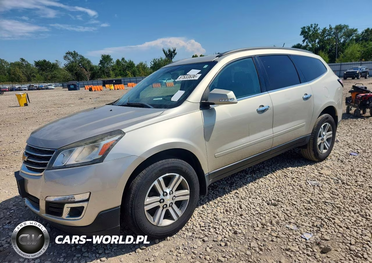 2015 Chevrolet Traverse Lt VIN:1GNKRGKD6FJ246505 - 1