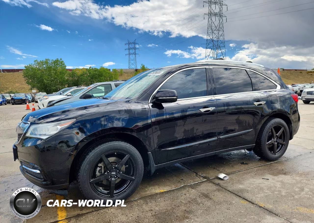 2014 Acura Mdx Advance VIN:5FRYD4H84EB015035 - 1