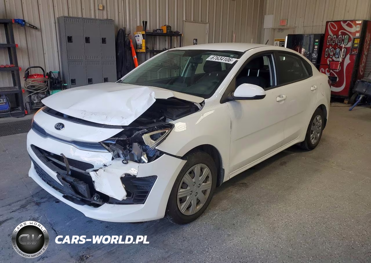 2021 Kia Rio S VIN:3KPA24AD6ME392812 - 1