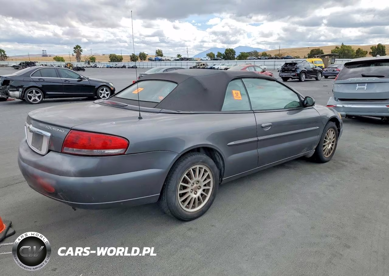 2005 Chrysler Sebring Touring VIN:1C3EL55R85N569761 - 3
