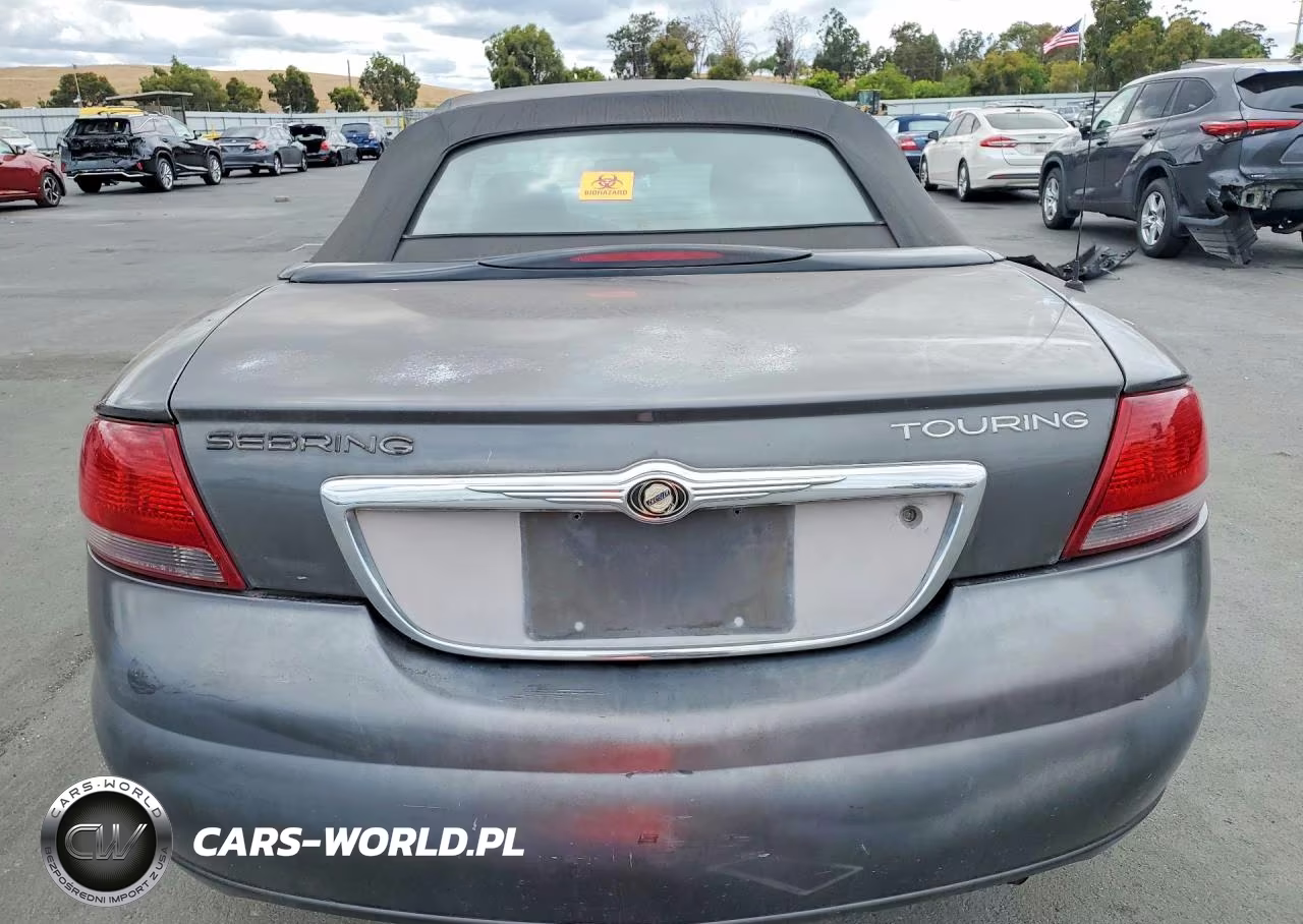 2005 Chrysler Sebring Touring VIN:1C3EL55R85N569761 - 6