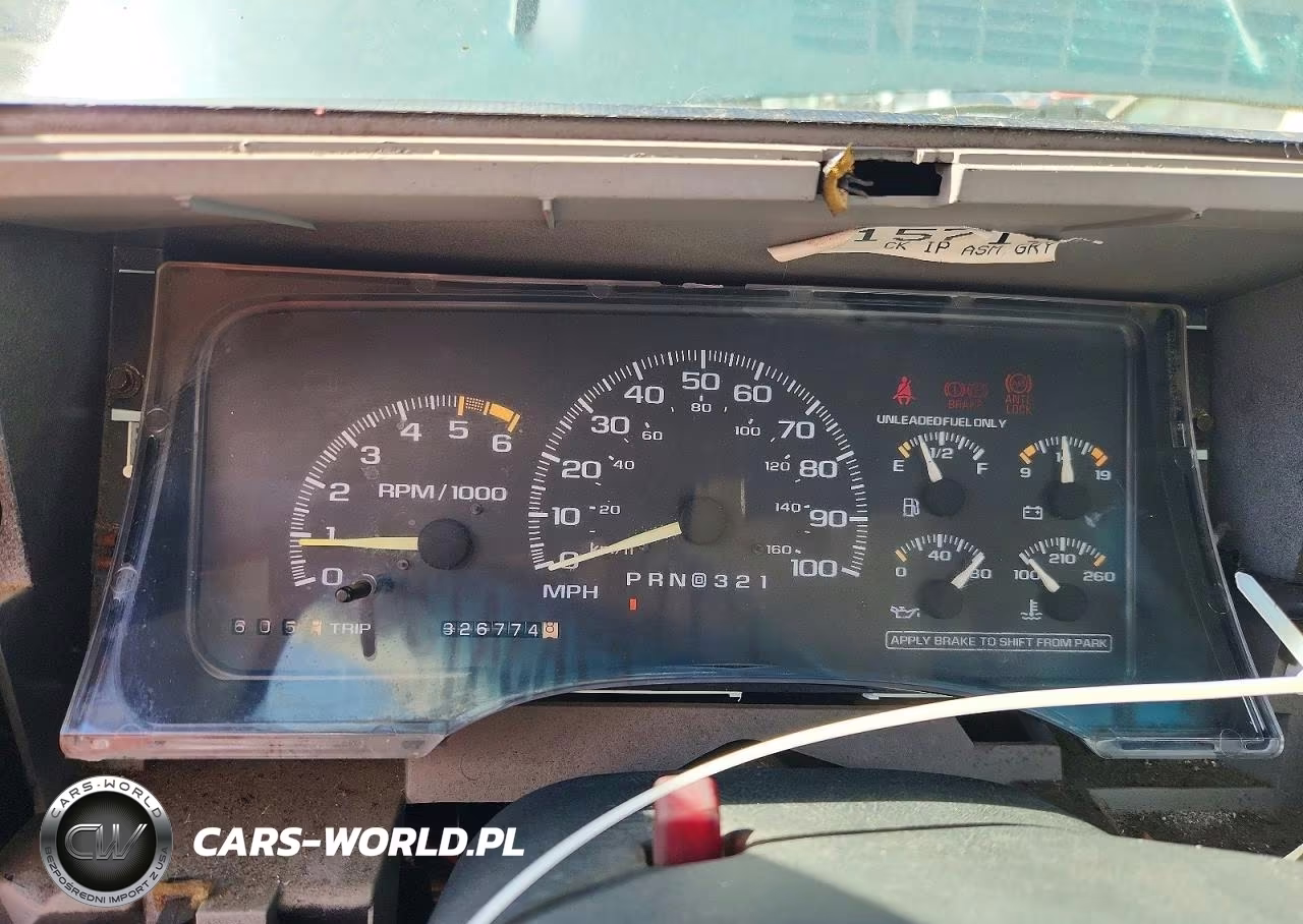 1996 GMC Sierra C1500 VIN:1GTEC14M5TZ502597 - 9