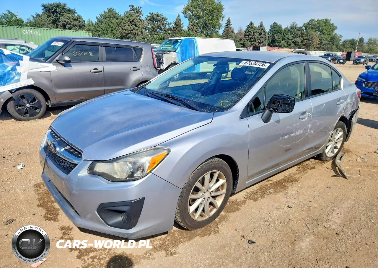 2014 Subaru Impreza Premium VIN:JF1GJAC62EH017320 - 1