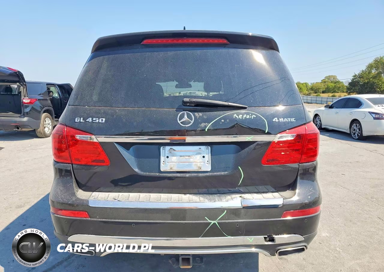 2015 Mercedes-Benz Gl 450 4Matic VIN:4JGDF6EE3FA545017 - 6