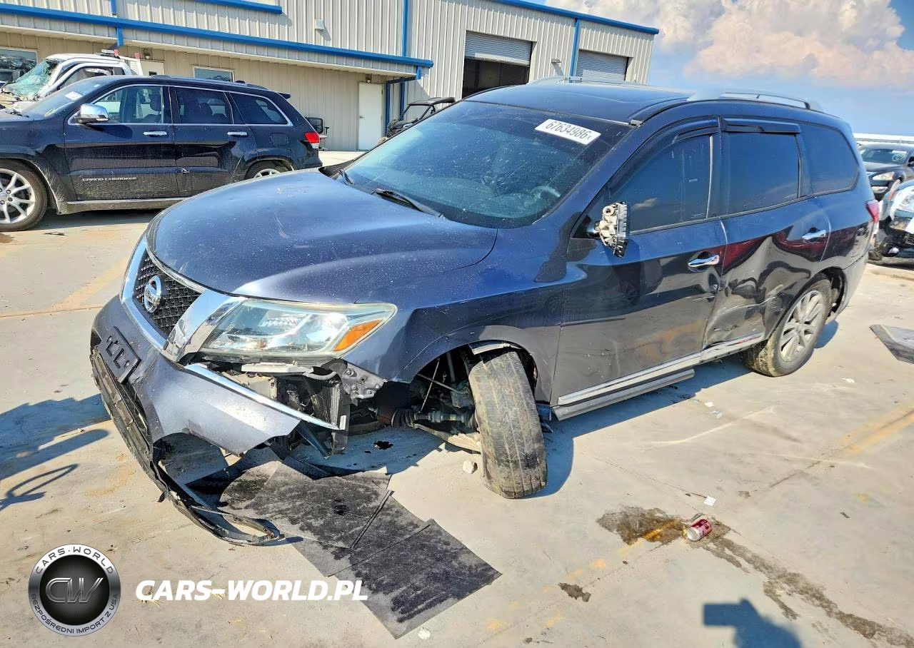 2013 Nissan Pathfinder S VIN:5N1AR2MM2DC683757 - 1