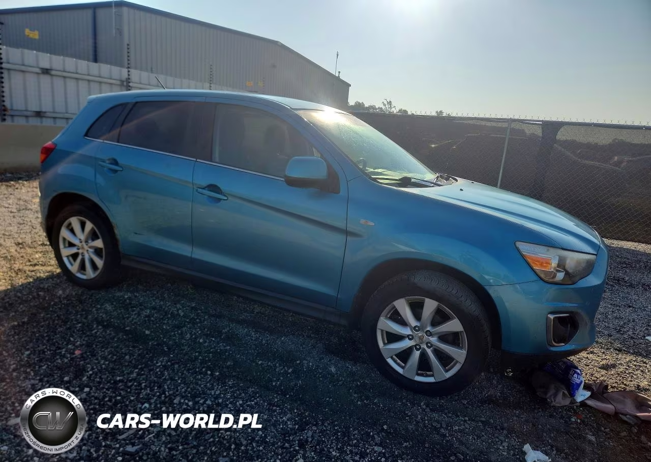 2013 Mitsubishi Outlander Sport Se VIN:4A4AR4AUXDE013083 - 4