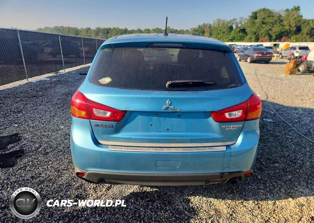 2013 Mitsubishi Outlander Sport Se VIN:4A4AR4AUXDE013083 - 6