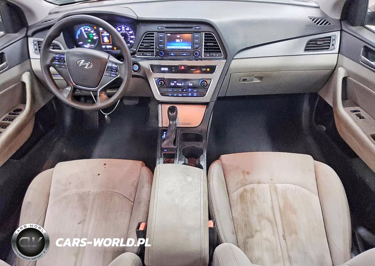 2016 Hyundai Sonata Hybrid Se VIN:KMHE24L15GA038660 - 8