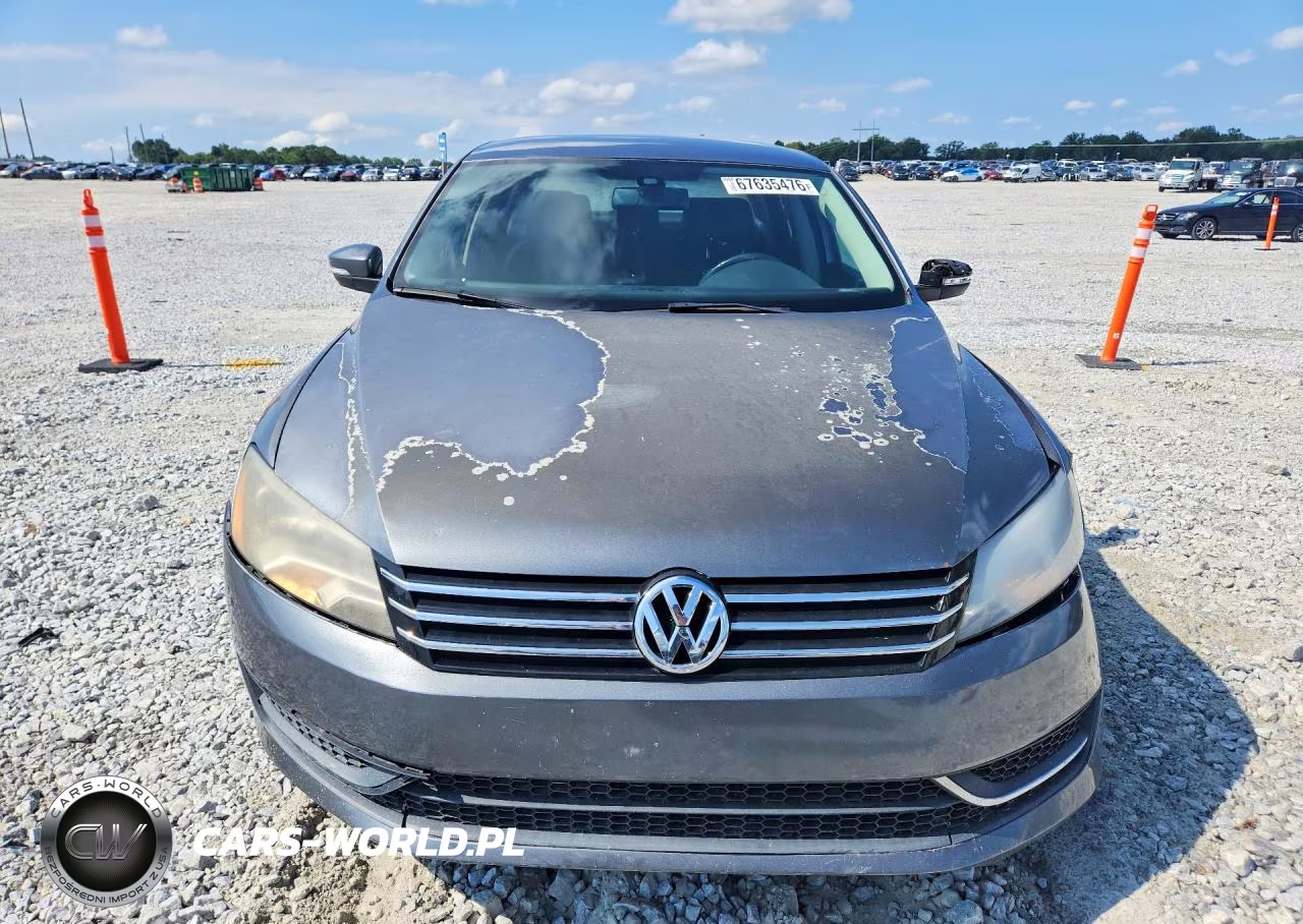 2014 Volkswagen Passat Se VIN:1VWBP7A36EC004658 - 5