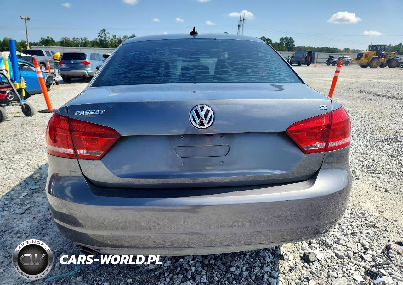 2014 Volkswagen Passat Se VIN:1VWBP7A36EC004658 - 6