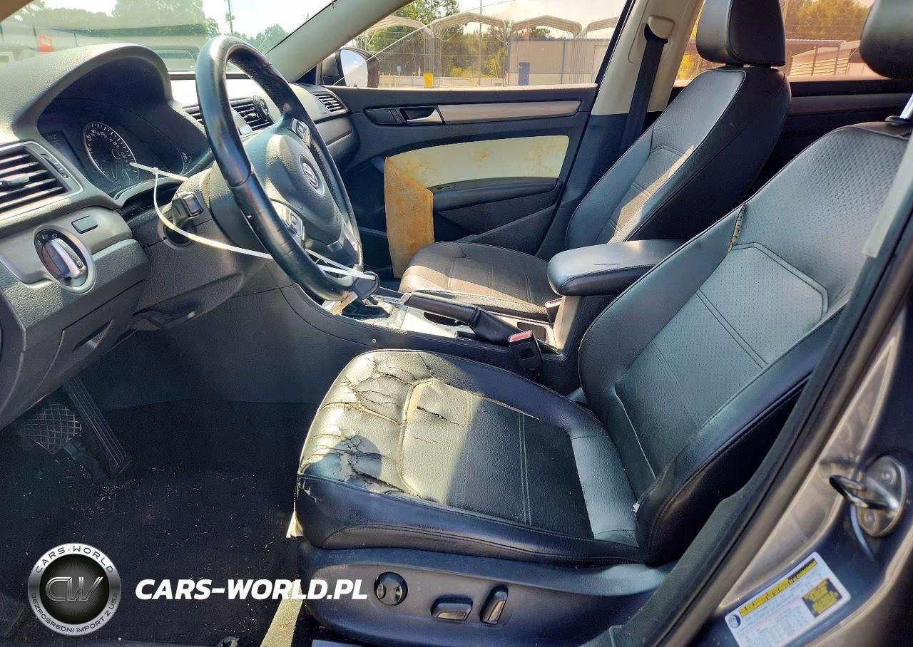 2014 Volkswagen Passat Se VIN:1VWBP7A36EC004658 - 7