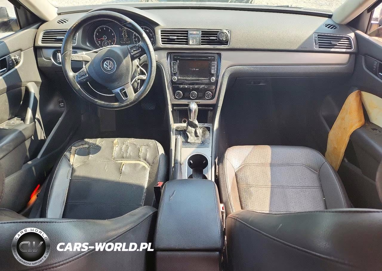 2014 Volkswagen Passat Se VIN:1VWBP7A36EC004658 - 8