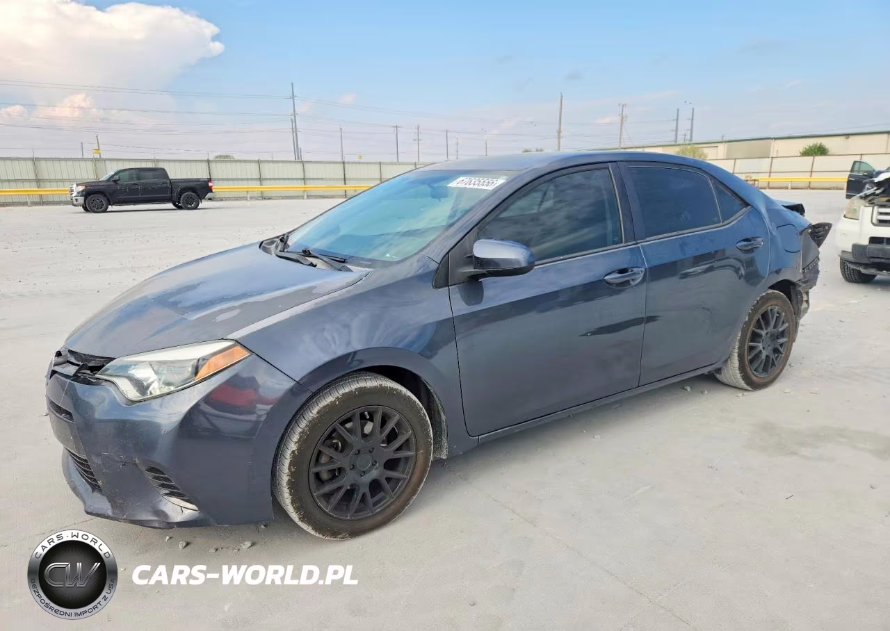 2016 Toyota Corolla Le VIN:5YFBURHE6GP454478 - 1