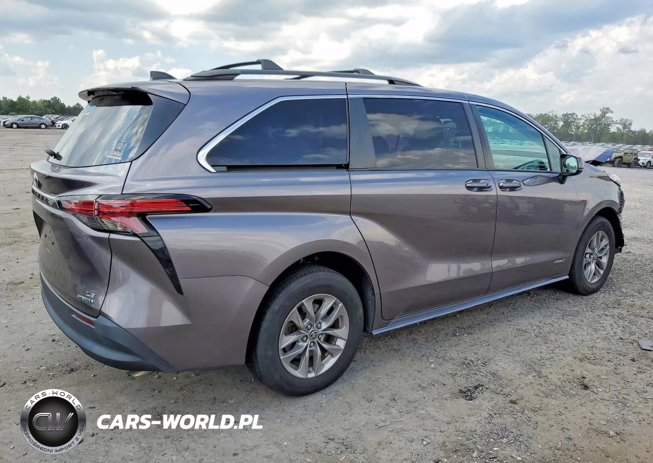 2021 Toyota Sienna Le VIN:5TDKRKEC2MS057042 - 3